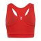 Hummel Pulse Light Support Sport-BH Damen Rot F3080 - rot