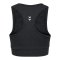 Hummel Pulse Logo Light Support Sport-BH Damen Schwarz F2508 - schwarz