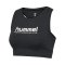 Hummel Pulse Logo Light Support Sport-BH Damen Schwarz F2508 - schwarz