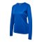 Hummel Run Trikot langarm Damen Blau F7045 - blau