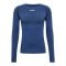 Hummel Te Mike Seamless L/S T-Shirt Blau F7957 - blau