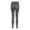 Hummel Te Twist Aop Mid Waist Leggings Damen Grün F6126 - gruen