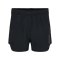 Hummel Te Vital Woven Short Damen Schwarz F2001 - schwarz