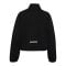 Hummel Tech Fleece Boxy Half Zip Sweatshirt Damen Schwarz F2001 - schwarz