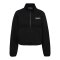 Hummel Tech Fleece Boxy Half Zip Sweatshirt Damen Schwarz F2001 - schwarz