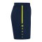 JAKO Allround Trainingsshort Kids Blau Gelb F904 - blau