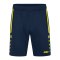 JAKO Allround Trainingsshort Kids Blau Gelb F904 - blau