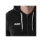 JAKO Base Kapuzenjacke Schwarz F08 - schwarz