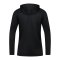 JAKO Challenge Freizeit Kapuzenjacke Damen F501 - schwarz