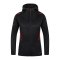 JAKO Challenge Freizeit Kapuzenjacke Damen F502 - schwarz