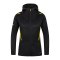 JAKO Challenge Freizeit Kapuzenjacke Damen F505 - schwarz