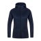 JAKO Challenge Freizeit Kapuzenjacke Damen F513 - blau