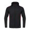 JAKO Challenge Freizeit Kapuzenjacke Kids F502 - schwarz