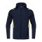JAKO Challenge Freizeit Kapuzenjacke Kids F512 - blau