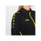JAKO Challenge Polyesterjacke Damen Gelb F803 - schwarz