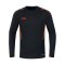 JAKO Challenge Sweatshirt Kids Schwarz Orange F807 - schwarz