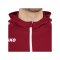 JAKO Champ 2.0 Kapuzenjacke Rot F01 - rot
