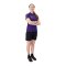 JAKO Classico Poloshirt Damen Lila F10 - Lila