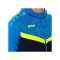 JAKO Icon Kapuzenjacke Blau Gelb F914 - blau