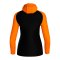 JAKO Icon Kapuzenjacke Damen Schwarz Orange F807 - 