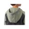 JAKO Icon Kapuzenjacke Kids Grau Grün F852 - grau