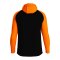 JAKO Icon Kapuzenjacke Kids Schwarz Orange F807 - schwarz