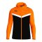 JAKO Icon Kapuzenjacke Schwarz Orange F807 - schwarz