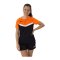 JAKO Icon T-Shirt Damen Schwarz Orange F807 - schwarz
