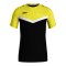 JAKO Icon T-Shirt Kids Schwarz Gelb F808 - schwarz