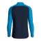 JAKO Iconic HalfZip Sweatshirt Blau F914 - blau