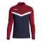 JAKO Iconic HalfZip Sweatshirt Kids Blau F901 - blau