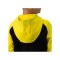 JAKO Iconic Kapuzenjacke Kids Schwarz Gelb F808 - schwarz