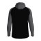 JAKO Iconic Kapuzenjacke Schwarz F801 - schwarz