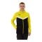 JAKO Iconic Kapuzenjacke Schwarz Gelb F808 - schwarz