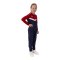 JAKO Iconic Sweatshirt Kids Blau Rot F901 - blau