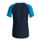 JAKO Iconic T-Shirt Blau Gelb F914 - blau