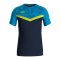 JAKO Iconic T-Shirt Kids Blau Gelb F914 - blau