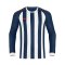 JAKO Inter Trikot Langarm Blau Weiss Rot F935 - blau