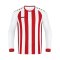 JAKO Inter Trikot langarm Kids Weiss Rot F011 - weiss