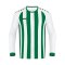 JAKO Inter Trikot langarm Weiss Grün F013 - weiss
