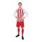 JAKO Inter Trikot langarm Weiss Rot F011 - weiss