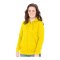 JAKO Organic Kapuzenjacke Damen Gelb F300 - gelb