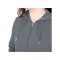 JAKO Organic Kapuzenjacke Damen Grau F840 - grau