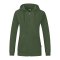 JAKO Organic Kapuzenjacke Damen Grün F240 - gruen