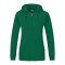 JAKO Organic Kapuzenjacke Damen Grün F260 - gruen