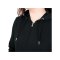 JAKO Organic Kapuzenjacke Damen Schwarz F800 - schwarz