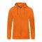 JAKO Organic Kapuzenjacke Orange F360 - orange