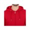 JAKO Organic Kapuzenjacke Rot F100 - rot
