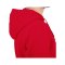 JAKO Organic Kapuzenjacke Rot F100 - rot
