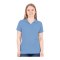JAKO Organic Polo Shirt Damen Blau F460 - blau